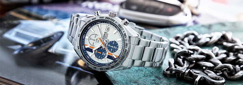 Lorus RL403BX9 Herenhorloge, automatisch, roestvrij staal, met metalen band, zilver, armband Lorus RL403BX9 Herenhorloge, automatisch, roestvrij staal, met metalen band, zilver, armband